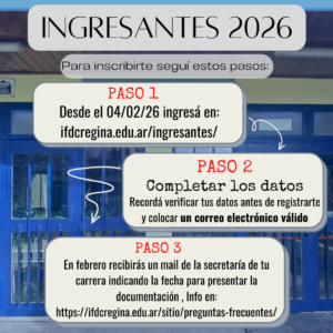 Ingresantes 2026